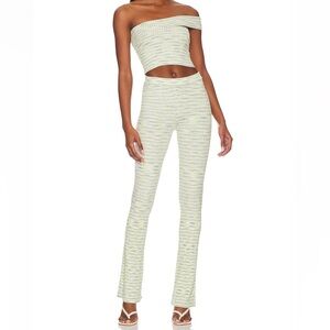 Lovers & Friends Green Knit Co ord set